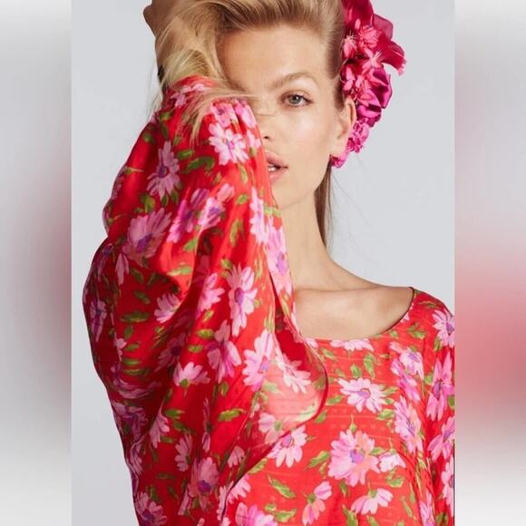 Love Shack Fancy LOVESHACKFANCY Anila Mini Dress Size Extra Small XS - Picture 5 of 7